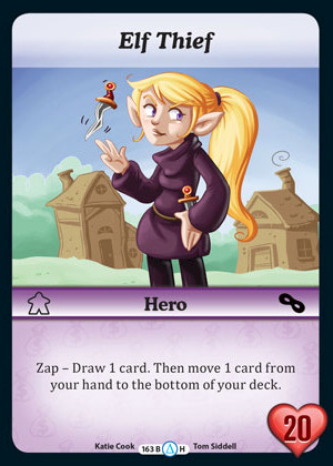 Elf Thief Card